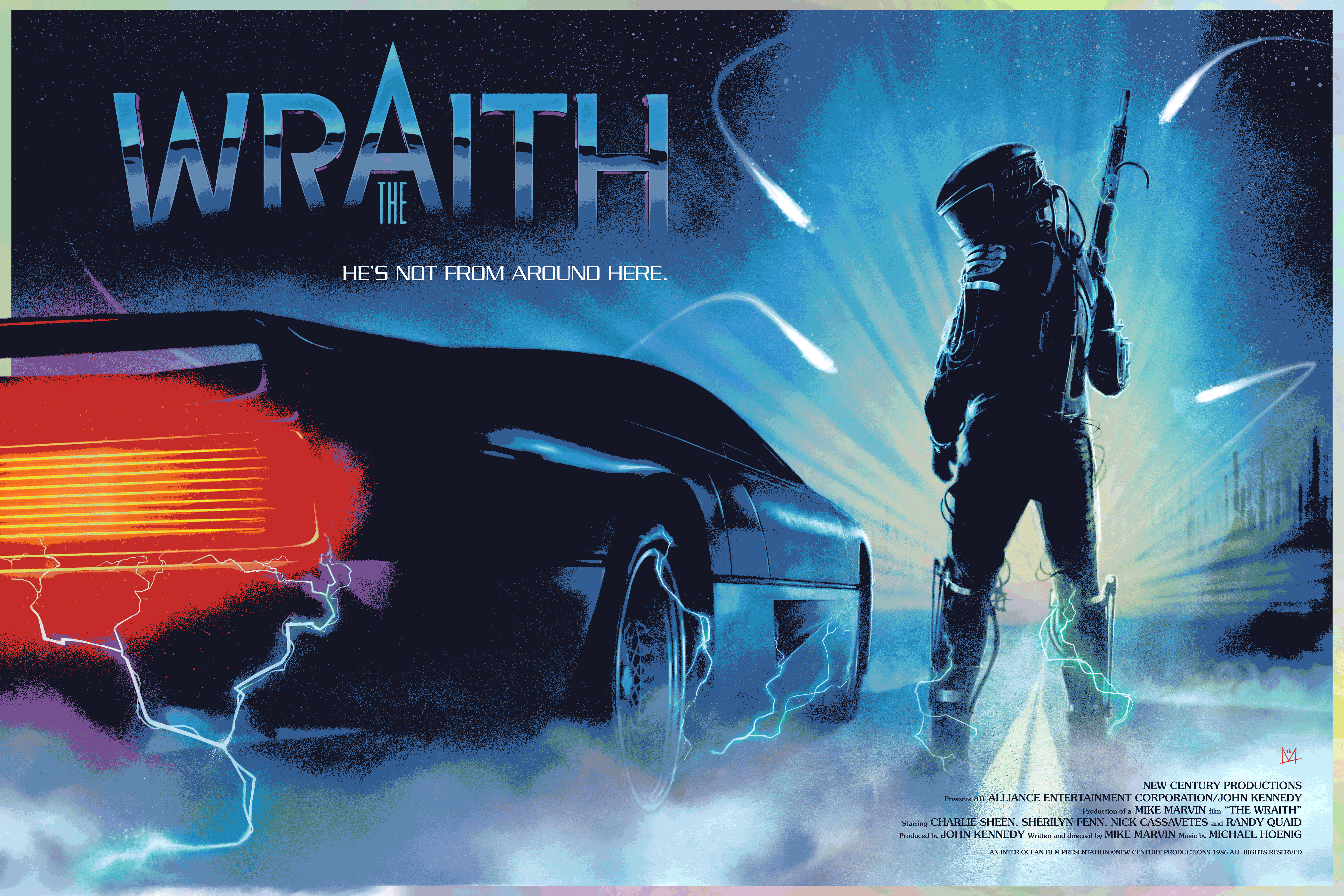 The Wraith - Foil Variant by Dave Merrell