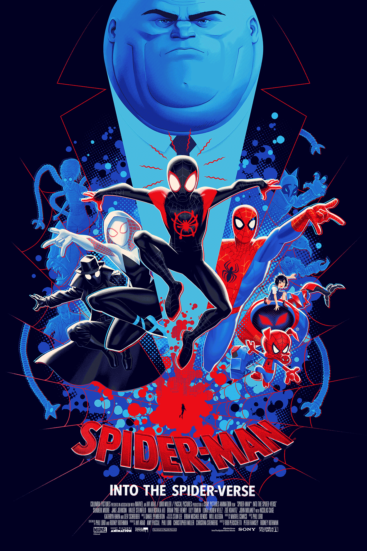 Spider-Man: Into the Spider-Verse - Foil Variant by Phantom City Creative